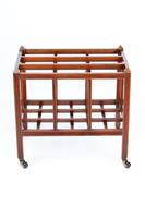 Small Edwardian Walnut Canterbury / Magazine Rack (2 of 13) Small Edwardian Walnut Canterbury / Magazine Rack (2 of 13)