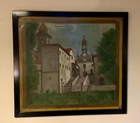 Spanish Moorish Churchyard / Monastery Scene on Tin Plate (3 of 9) Spanish Moorish Churchyard / Monastery Scene on Tin Plate (3 of 9)