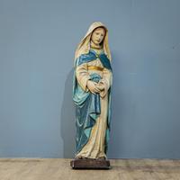 Carved Hooded Religious Figure (2 of 11) Carved Hooded Religious Figure (2 of 11)
