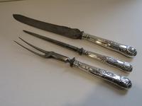 Barnett Henry Adams Silver 3 Piece Carving Set in Original Box (8 of 9) Barnett Henry Adams Silver 3 Piece Carving Set in Original Box (8 of 9)