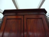 Flame Mahogany Formal Corner Cupboard 1780 splits into 2 (4 of 10) Flame Mahogany Formal Corner Cupboard 1780 splits into 2 (4 of 10)