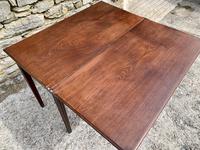 Antique Georgian Mahogany Fold Over Tea Table (22 of 27) Antique Georgian Mahogany Fold Over Tea Table (22 of 27)