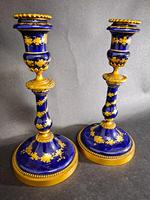 Pair of Porcelain & Ormolu Candlesticks (4 of 5) Pair of Porcelain & Ormolu Candlesticks (4 of 5)