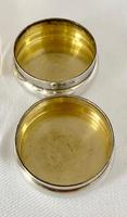 Pair of Silver on Enamel Topped Jars (2 of 6) Pair of Silver on Enamel Topped Jars (2 of 6)