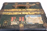 Vintage Steamer Trunk Luggage Case Harrison and Co New York (4 of 28) Vintage Steamer Trunk Luggage Case Harrison and Co New York (4 of 28)