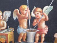 Watercolour Mischievous Putti Listed Artist E P Fenderico (12 of 14) Watercolour Mischievous Putti Listed Artist E P Fenderico (12 of 14)