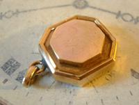 Antique Pocket Watch Chain Fob 1890s Victorian 10ct Rose Gold Filled Large Puffy Fob (6 of 8) Antique Pocket Watch Chain Fob 1890s Victorian 10ct Rose Gold Filled Large Puffy Fob (6 of 8)