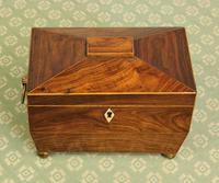 Antique Rosewood Tea Caddy (7 of 15) Antique Rosewood Tea Caddy (7 of 15)