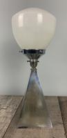Art Deco Pyramid Starlite Chrome Table Lamp with Original Shade, Rewired & PAT Tested (5 of 7) Art Deco Pyramid Starlite Chrome Table Lamp with Original Shade, Rewired & PAT Tested (5 of 7)