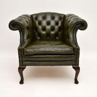 Antique Georgian Style Leather Armchair (2 of 10) Antique Georgian Style Leather Armchair (2 of 10)