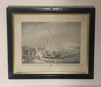 Georgian framed aquatint after Samuel Howitt (8 of 9) Georgian framed aquatint after Samuel Howitt (8 of 9)