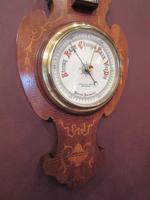 Antique Sheraton Inlaid Banjo Barometer (2 of 7) Antique Sheraton Inlaid Banjo Barometer (2 of 7)