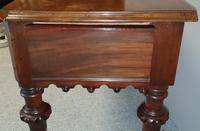 Victorian Gothic Mahogany Hall Console Table (11 of 12) Victorian Gothic Mahogany Hall Console Table (11 of 12)