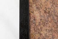 Pair of Ebonised Chinese Side Tables with Marble Tops (9 of 10) Pair of Ebonised Chinese Side Tables with Marble Tops (9 of 10)