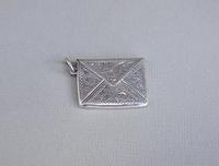 Sterling Silver "envelope" Stamp Case , Circa 1910 (2 of 4) Sterling Silver "envelope" Stamp Case , Circa 1910 (2 of 4)