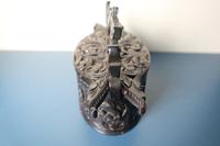 Scandinavian / Norwegian 'Folk Art' Baroque / Acanthus carved tine box c.1885 (32 of 53) Scandinavian / Norwegian 'Folk Art' Baroque / Acanthus carved tine box c.1885 (32 of 53)