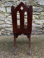 Antique Gothic Oak Hall Chair (6 of 13) Antique Gothic Oak Hall Chair (6 of 13)