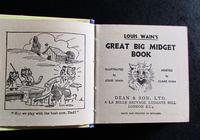 1934 1st Edition Great Big Midget Book by Louis Wain (2 of 5) 1934 1st Edition Great Big Midget Book by Louis Wain (2 of 5)
