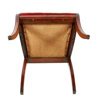 Georgian Mahogany Sabre Leg Chair (8 of 8) Georgian Mahogany Sabre Leg Chair (8 of 8)