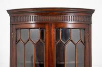 Bow Fronted Double Mahogany Corner Cabinet (4 of 6) Bow Fronted Double Mahogany Corner Cabinet (4 of 6)