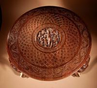 Anglo Indian Fine Carved Hardwood Round Side Elephant Table. 19th Century (6 of 12) Anglo Indian Fine Carved Hardwood Round Side Elephant Table. 19th Century (6 of 12)
