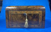 Victorian Tunbridge Ware Twin Section Tea Caddy (7 of 18) Victorian Tunbridge Ware Twin Section Tea Caddy (7 of 18)