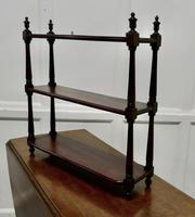 Mahogany Wall Hanging Etagere (4 of 5) Mahogany Wall Hanging Etagere (4 of 5)