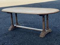 French Bleached Oak Farmhouse Refectory Dining Table (15 of 18) French Bleached Oak Farmhouse Refectory Dining Table (15 of 18)