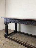 Antique Oak Refectory Table with Plank Top (6 of 12) Antique Oak Refectory Table with Plank Top (6 of 12)