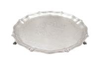 Antique Sterling Silver 10" Tray / Salver 1918 (3 of 10) Antique Sterling Silver 10" Tray / Salver 1918 (3 of 10)