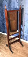 Regency Mahogany & Ebony Rise & Fall Dressing Mirror (10 of 19) Regency Mahogany & Ebony Rise & Fall Dressing Mirror (10 of 19)
