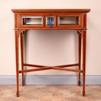 Fine Quality Edwardian Inlaid Mahogany Bijouterie Display Table (2 of 18) Fine Quality Edwardian Inlaid Mahogany Bijouterie Display Table (2 of 18)
