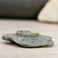 The Vintage 1961 Three Heart Diamond Ring (2 of 4) The Vintage 1961 Three Heart Diamond Ring (2 of 4)