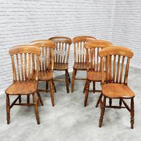 Set of 6 Windsor Kitchen Chairs (2 of 6) Set of 6 Windsor Kitchen Chairs (2 of 6)
