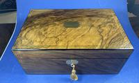 Victorian Brass Inlaid Walnut Writing Slope (19 of 21) Victorian Brass Inlaid Walnut Writing Slope (19 of 21)
