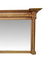 Fine 19th Century Regency Rectangular Giltwood Overmantle Mirror (2 of 4) Fine 19th Century Regency Rectangular Giltwood Overmantle Mirror (2 of 4)