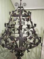 Impressive wrought iron floor standing candelabra (4 of 6) Impressive wrought iron floor standing candelabra (4 of 6)