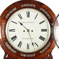 Rosewood Double Fusee Wall Clock (5 of 6) Rosewood Double Fusee Wall Clock (5 of 6)
