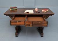 Stunning William IV Rosewood Library / Writing Table (4 of 22) Stunning William IV Rosewood Library / Writing Table (4 of 22)