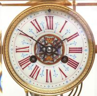 Antique French Table Regulator with Compensating Pendulum 8 Day 4 Glass Mantel Clock (11 of 12) Antique French Table Regulator with Compensating Pendulum 8 Day 4 Glass Mantel Clock (11 of 12)