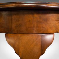 Antique Sofa Table, English, Walnut, Circular, Centre, Side, Edwardian, C.1910 (11 of 12) Antique Sofa Table, English, Walnut, Circular, Centre, Side, Edwardian, C.1910 (11 of 12)