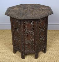 Anglo Indian Hand Carved Hardwood Table (2 of 6) Anglo Indian Hand Carved Hardwood Table (2 of 6)