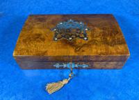 Victorian Brass Bound Burr Walnut Card Box (5 of 11) Victorian Brass Bound Burr Walnut Card Box (5 of 11)