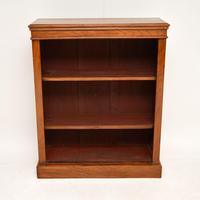 Antique Victorian Walnut Open Bookcase (6 of 8) Antique Victorian Walnut Open Bookcase (6 of 8)