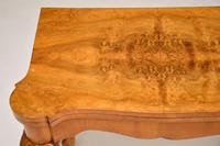 Antique Queen Anne Style Burr Walnut Card Table (10 of 11) Antique Queen Anne Style Burr Walnut Card Table (10 of 11)