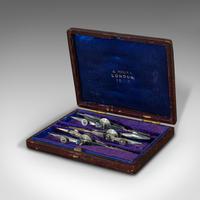 Small Antique Draughtsman's Compass Set, Architect's, Technical Drawing, Hicks (6 of 9) Small Antique Draughtsman's Compass Set, Architect's, Technical Drawing, Hicks (6 of 9)