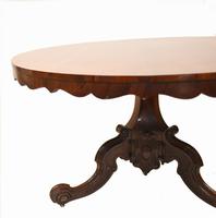 Victorian Round Dining Table Rosewood Centre Tables 1860 (12 of 12) Victorian Round Dining Table Rosewood Centre Tables 1860 (12 of 12)