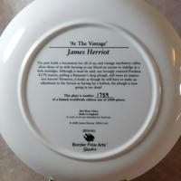 "At The Vintage" Limited Edition James Herriot Plate (2 of 2) "At The Vintage" Limited Edition James Herriot Plate (2 of 2)