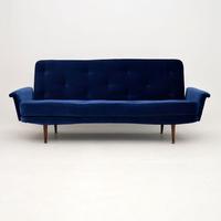 1950’s Vintage Velvet Sofa Bed (2 of 12) 1950’s Vintage Velvet Sofa Bed (2 of 12)