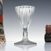 Rare Georgian Rib Moulded Gin Glass c.1760 (1 of 4)